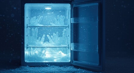Refrigerated display case