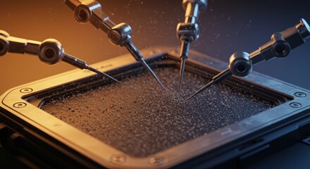 Robotic arms and technological structure