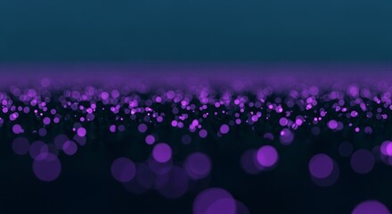 Abstract Purple Bokeh Light Field Background