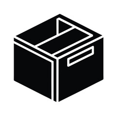Archive Box Icon Vector Illustration