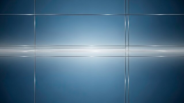 Abstract background with glowing horizontal and vertical lines creating a grid pattern on a blue gradient surface