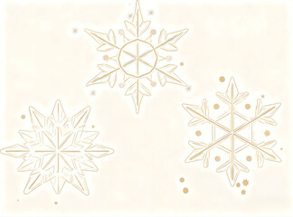Fototapeta premium vector illustration of a snowflake
