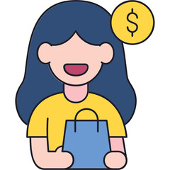 Product Representative Sticker