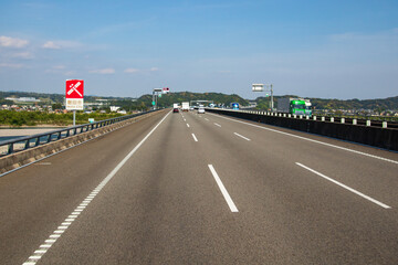 Shizuoka Prefecture, Iwata City, Shin-Tomei Expressway