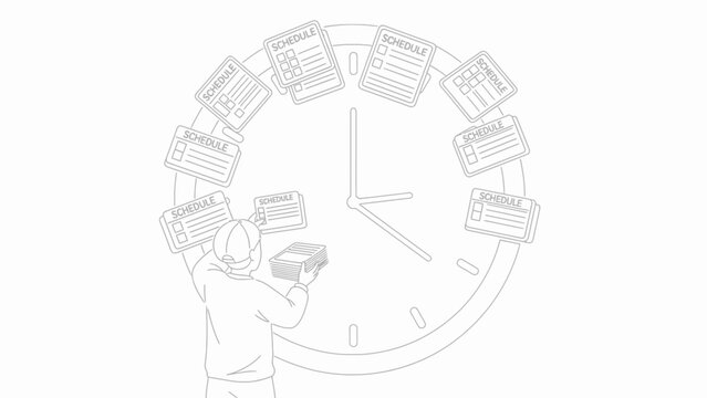 Scheduling Chaos Manages Time With a Clock Full of Schedules