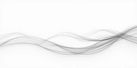 Abstract blue smoke wave lines pattern vector illustration for modern web design banner backdrop