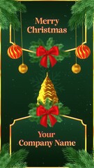 Merry Christmas Social Media Post 05