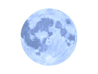 Fototapeta premium 満月（ブルームーン）