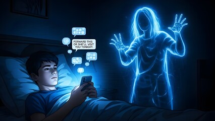 The Chain Message Curse