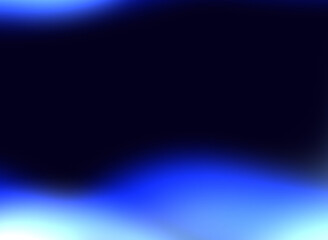 Obraz premium Abstract gradient blurred background with smooth transitions of blue and white color