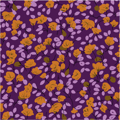 Flower abstract seamless pattern design background suitable for home decore and wallpaper purpose
