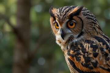 great horned owl
