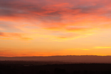 Obraz premium Orange sunset 2