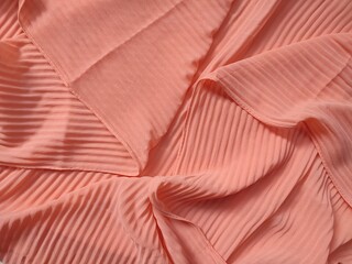 background and pattern of plain pink fabric with striped motif
