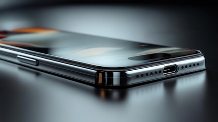 mobile phone and laptop