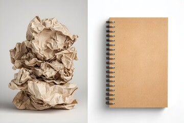 Recycling paper waste to new product