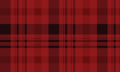 Seamless plaid pattern. Tartan. Checkered fabric texture design. Diagonal stripe textile background. Vector
