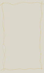 Minimalist Blank Page Frame Design