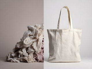 Recycling fabric waste to new product