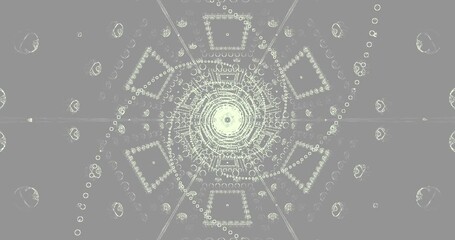 Tunnel video loop creates an engaging motion background ideal for screensaver and live wallpaper applications