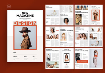 New Magazine Design Layout