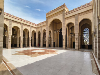 The Al-Fateh Mosque, also known as the Al-Fateh Islamic Center and as the Al Fateh Grand Mosque, is a large mosque, located in Manama, Bahrain.