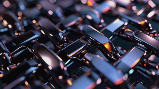 A textural pattern created from the intricate, non-slip tread patterns found on aircraft wingwalks