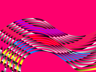 aesthetic liquid abstrck gradient background with dynamic shape