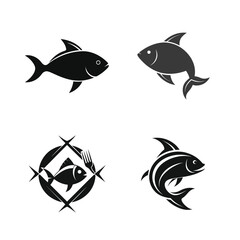 set of fish icons
