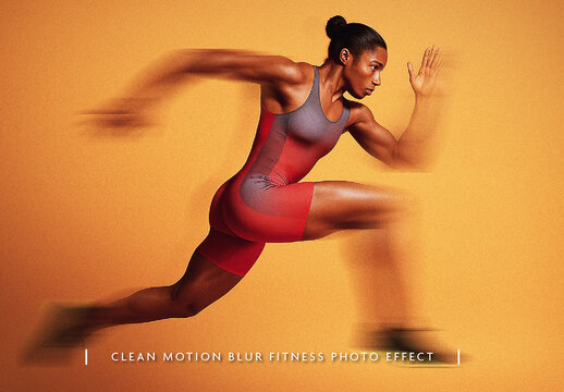 Motion Blur Speed Photo Effect