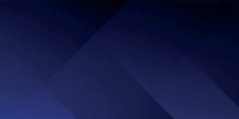 Fototapeta premium Abstract dark blue background with geometric shapes and subtle gradient lighting.