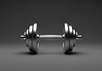 Professional grade metal dumbbell for effective strength and resistance training
