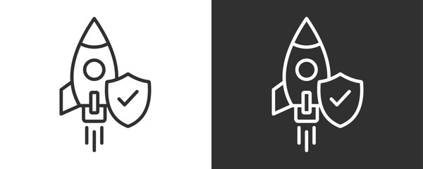 Reliability Icon Set Vector Collection Isolated In Black And White