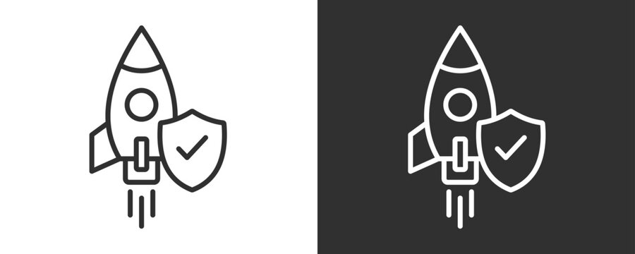 Reliability Icon Set Vector Collection Isolated In Black And White