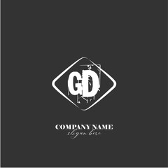 vector GD illustration of a logo for a company background abstract