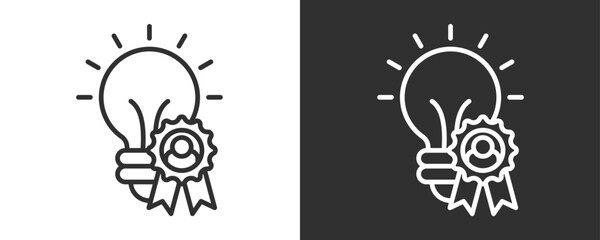 Branding Icon Set Vector Collection Isolated In Black And White