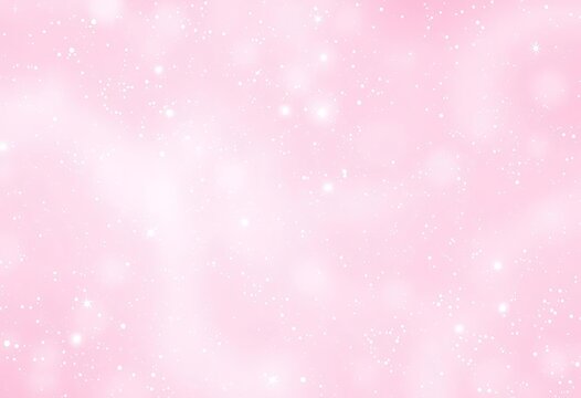 Shimmering, pastel pink backdrop with magical, ethereal glow,  background,  soft pink