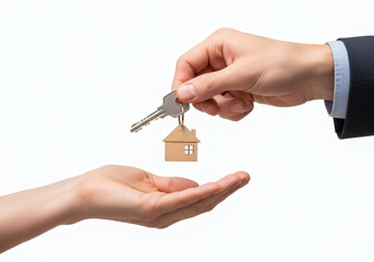 Remise de Cl&eacute;s et Acc&egrave;s Immobilier, fond d&eacute;tour&eacute; transparent