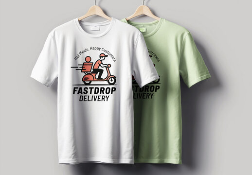 Delivery Bike Tshirt