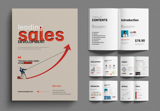 Sales Development Strategy Book Template