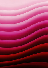 Fototapeta premium Abstract Pink and Red Gradient Waves