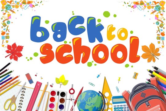 Colorful Back to School Banner