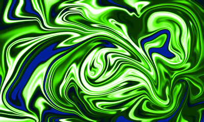 abstract green  liquid background