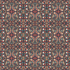 Dynamic Pop Art Christmas Seamless Pattern – Candy Canes, Comic Text, Holiday Doodles