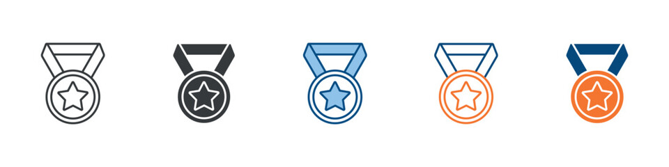 Reward Icon Set Multiple Style Collection 