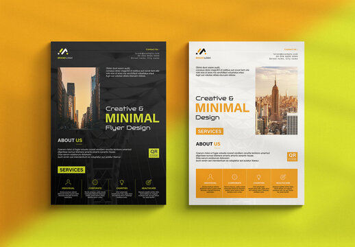 Creative Minimal Flyer Design