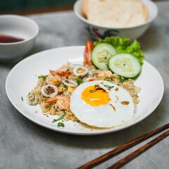 Beautiful Aesthetic Asian Food Photography, Asian Food Concept Photography, Food Concept. 