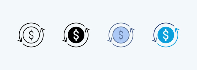 Convertion multiple style icon collection