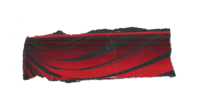 Bold Red and Black Abstract Torn Paper Texture Background