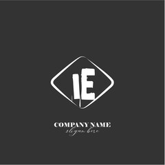 vector IE illustration of a logo for a company background abstract